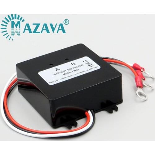 Battery Equalizer 2x12V Flood AGM Lead Acid Batteries HA01 Voltage balancer Lead acid Battery Charger Regulator in Serial