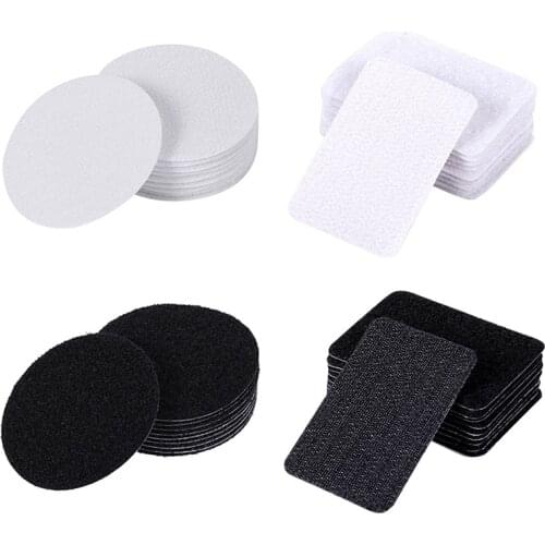 5PC Self Adhesive Fastener Tape Seamless Double-sided Fixed Mat Chair Pad Rug Sofa Table Cloth Bed Sheets Velcros Dropshipping