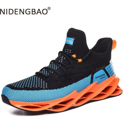 Running Shoes for Men Trend Blade Sports Shoes Male Shock Absorption Cushioning Athletic Footwear Outdoor Walking Shoes 39-44