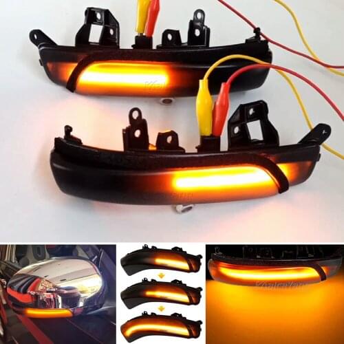 Turn Signal Light For Toyota Camry Prius REIZ Wish Mark X Crown Avalon IQ EQ EV SAI MAJESTA LED Dynamic Side Mirror Indicator