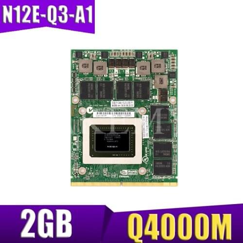 Q4000M GDDR5 2GB Video Graphics Card With X-Bracket N12E-Q3-A1 For DELL M6600 M15X For HP 8740W 8760W 100% Test OK