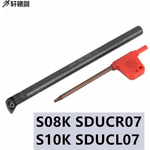 1PC S08K S10K SDUCR07 SDUCL07 CNC Lathe Tool Internal Turning Holder