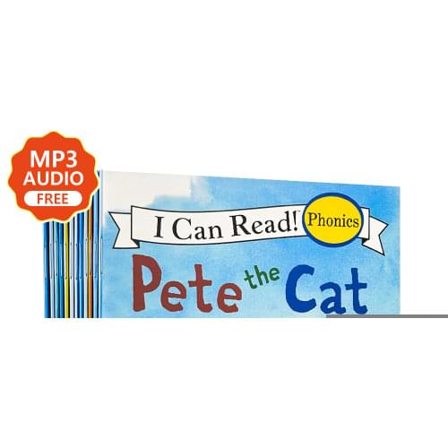 12 book/set I Can Read The Pete Cat English Picture Books kids Children Story book Early Educaction Pocket Reading Book 13x13 cm