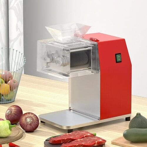 Maquina Cortar Carne Commercial High-Power Stainless Steel Shredder Automatic Electric Small Desktop Slicing And Shredding