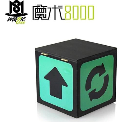 Mysterious Box Case Magic Tricks Props Prank Magician Teaching Material