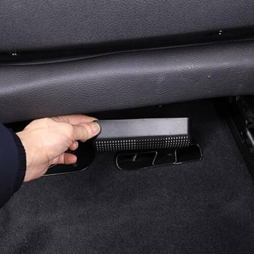 For BMW 3 4 Series GT F30 F34 2013-2019 Car styling ABS Black Car Seat Outlet Air Outlet Vent Protect Cover Trim Car Accessories