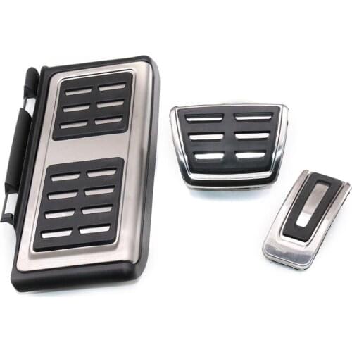 FOR VW LHD Golf 7 MK7 VII Stainless Steel Automatic AT MT Pedal