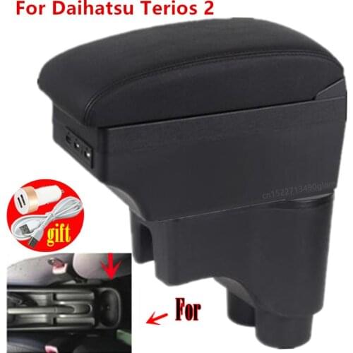 For Daihatsu Terios 2 armrest box central Store content box products interior Armrest Storage accessories parts