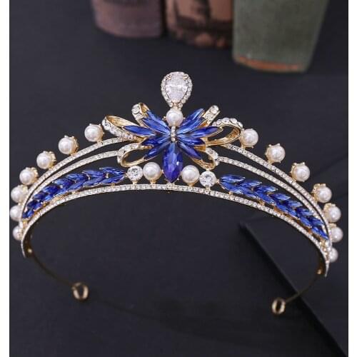 KMVEXO Fashion Crystal Butterfly Crowns Wedding Hair Accessories Luxury Queen Princess Tiara Diadems Women Hair Jewelry Bride
