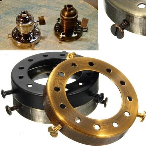 Solid Brass Thread Shade Fitter Edison Industrial Retro Cap Vintage Separate Pendant Light Socket Holder Lamp Bases Dropshipping