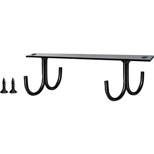 Kitchen Cup Holder Mug Rack Under Cabinet 4 Hooks Under Shelf Display Hanging Drying for Bar Kitchen Utensils Household