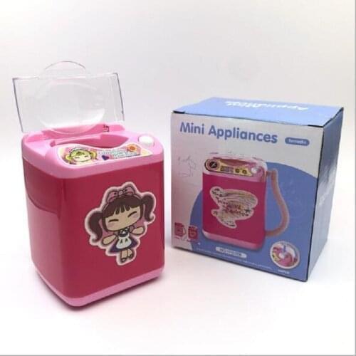 Mini Pretend Play Toy Simulation Washing Machine Toys Children Can Filling Water Kitchen Gift