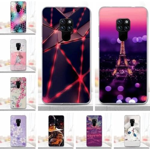 Soft Silicon Case For Huawei Mate 20 Case 6.53 Inch Transparent Silicon Phone For Huawei Mate 20 Mate20 L09 L29 Cover Coque Capa