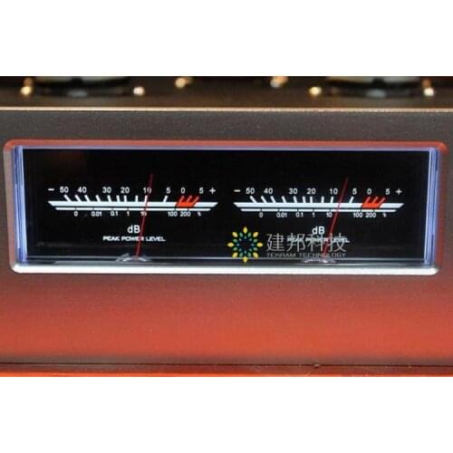 P-59WTC VU Meter DB level Audio Power Meter with Backlight and Voltage 6.3 Double Pointer