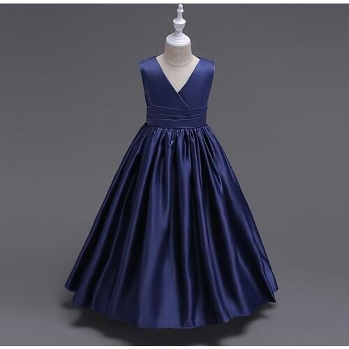 Girls Dresses 2019 New Girl Party Dresses Fashion High-line Princess Girl Dress Elegant Children Clothes for 3-12 years kids