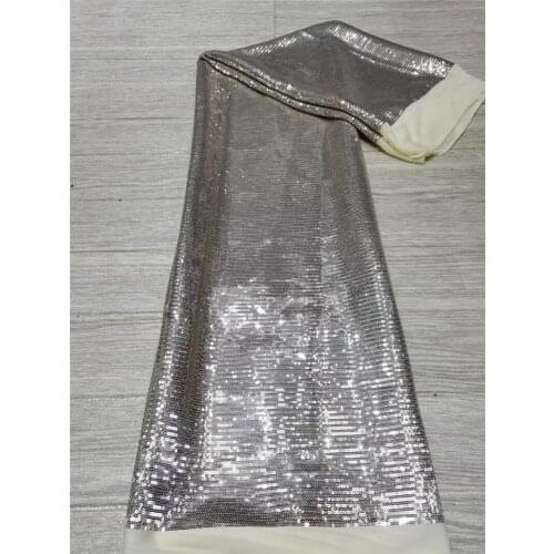 Good Looking Design High Quality BZL-15.121708 Latest African Sequins Lace Fabric for Bridal Lace Nigerian Net Lace Fabric