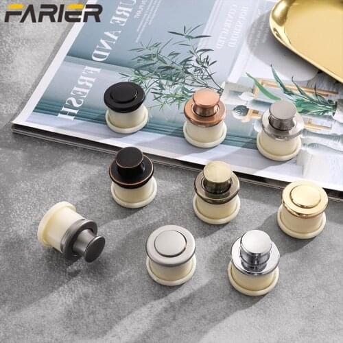 Hidden Embedded Furniture Handles Adjustable Spring Shake Knobs Invisible Handles Pulls and Knobs Cabinet Door Handles
