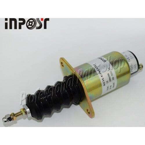 Fuel Flameout Solenoid Valve 3906398, SA-3151-12 6cta 8.3L 12 Volt