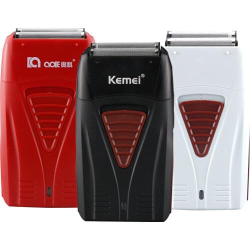 USB Rechargeable Shaving Razor For Men Cordless Double Knife Net Barber Tools Electric Hair Razor Face Care Beard Trimmer