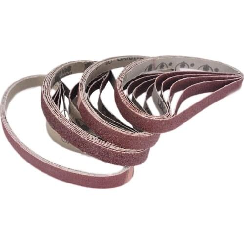 20pcs Sanding Belt 40/60/80/120Grit Sander Belt Abrasive Sanding Belt Tool For Wood Furniture Metal Non-Metal Grinding Polishing