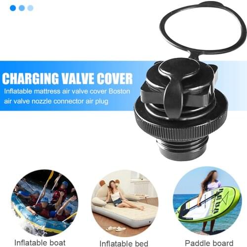 PVC Dinghy Raft Screw Valve Cover Inflatable Boat Kayak Air Bed Replacement Accessories Air Nozzle Cap Plug