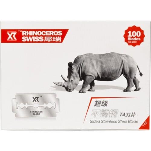 40/70/100 Count Double Edge Razor Blades Safety Razor Blades for Shaving Stainless Steel Double Razor Shaving Blades for Men