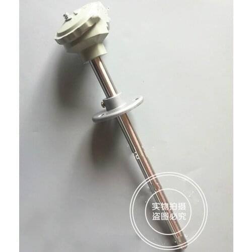 K type Thermocouple flange Thermocouple 0-1100 degree 201 stainless steel 300/350/400/450/500/550mm temperature sensor probe