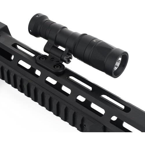 WADSN Tactical Surefir M300 M340W Mini Weapon Scout Light Outdoor Hunting Rifle Flashlight LED Arme Lanterna Fit M-Lok Keymod