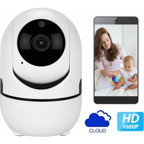 1080P/720P HD Wireless Mini IP Camera Home Security Surveillance CCTV Network Auto Tracking Camera IR Night Vision Pet Camera