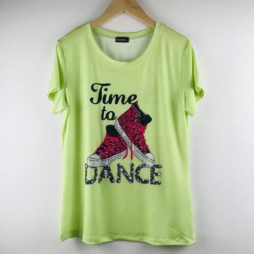 JianChaGuan Women's T-shirts With Inscriptions