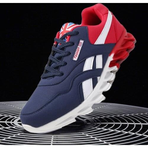 New men sneakers shoes fashion light casual outdoor red sports large size 48 breathable summer trend running design 2021