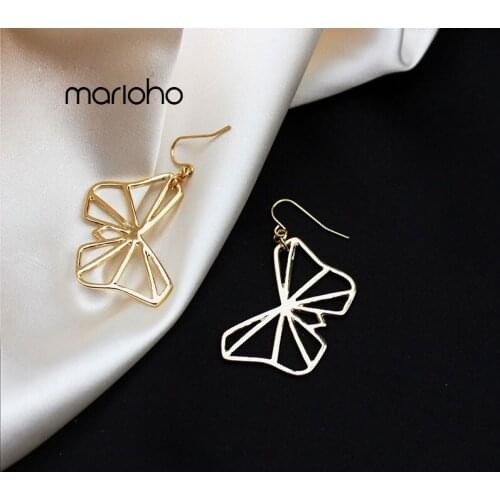 Marioho Women's Gold Earrings