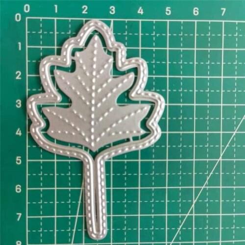 Leaves Metal Cutting Dies Scrapbooking Craft Stencil Album Paper Make Template Decor Design New Cutting Dies For 2021