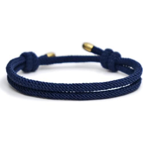 Multicolor Milan Rope Chain Survival Bracelets Men Women Lucky Couple Bracelet Homme Femme Girl Summer Beach Jewelry