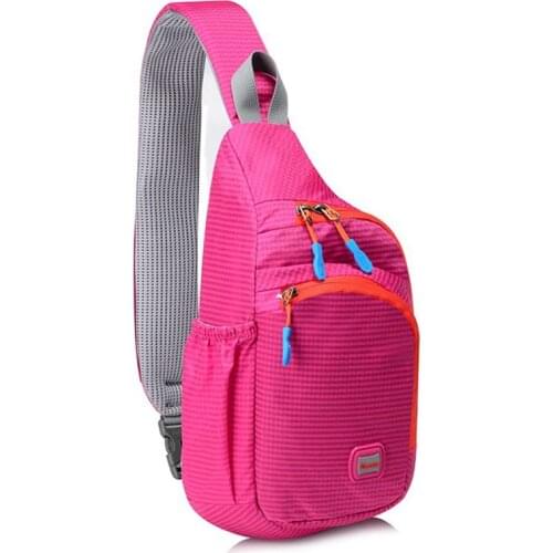 Men Nylon Chest Bag Outdoor Sport Sling Shoulder Multifunction Crossbody Pack Newest