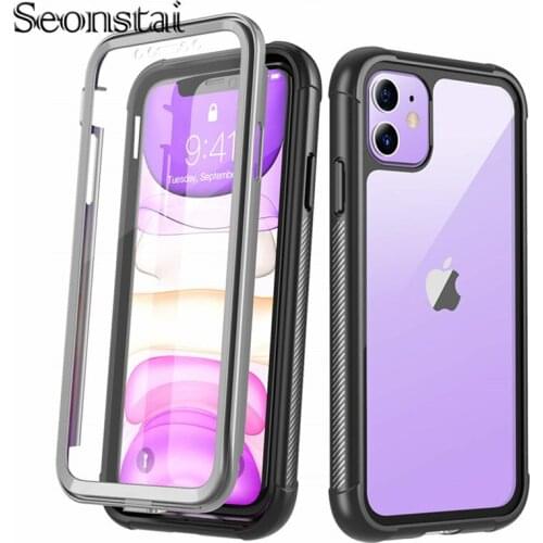 Military Shockproof Armor Phone Case For iPhone X XS 11 Pro Max XR 7 8 Plus Hybrid PC+TPU Slim Rugged Protective Bumper Cover