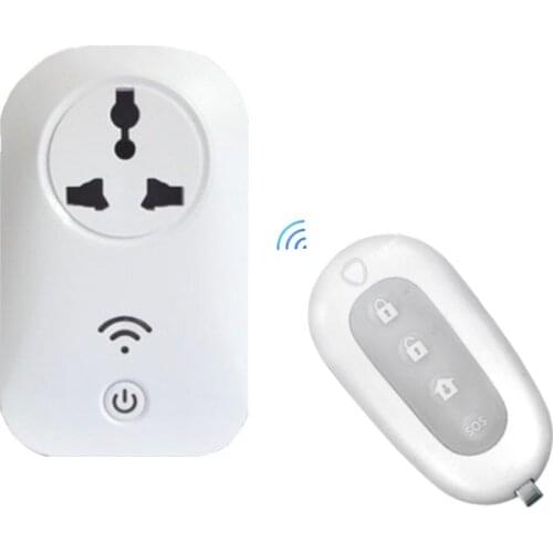 New Wireless Remote Control Universal Power Outlet 10A 220V Energy-saving Wall Charger Smart Socket EU Plug