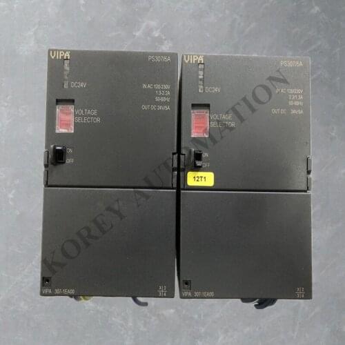 VIPA PS307/5A POWER SOURCE MODULE VIPA 307-1EA00 USED IN GOOD CONDITION GOODS IN STOCK ORIGINAL