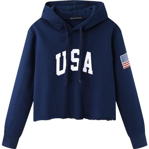 UNUTH Girls Vintage Short Hoodies 2020 Fashion Ladies Oversize Pullovers Casual Women Chic Outfits