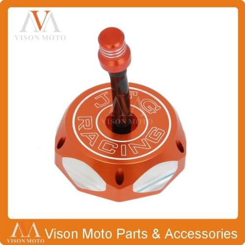 Billet Gas Fuel Tank Cap Cover For KTM SX SXR EGS EXC MXC RXC LC4 50 85 105 125 200 250 300 350 360 380 400 440 450 520 525