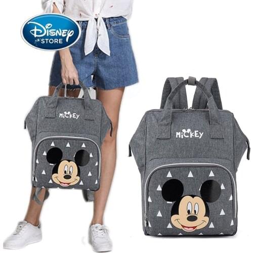Disney Mickey Mouse Women Mummy Backpack Maternity Nappy Bag Large Capacity Diaper Bag Travel Nursing Bags For Baby Care Handbag