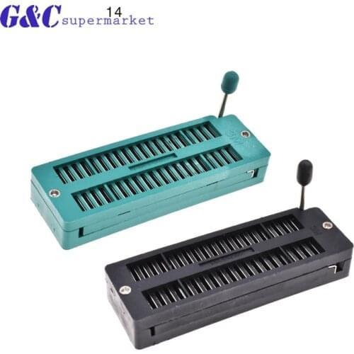 1/2/5PCS 40 Pins,1PCS 40(BLACK) Test Universal ZIF IC Socket 40P Sockets AF diy electronics