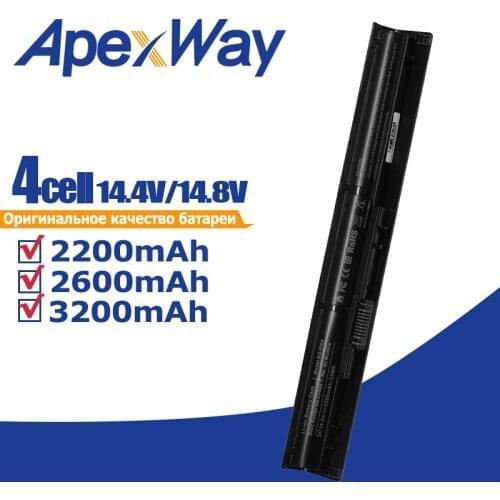 14.8V 2200mAh Laptop Battery for HP RI04 RI06XL for ProBook 450 455 470 G3 Series HSTNN-DB7B HSTNN-PB6Q HSTNN-Q94C HSTNN-Q97C