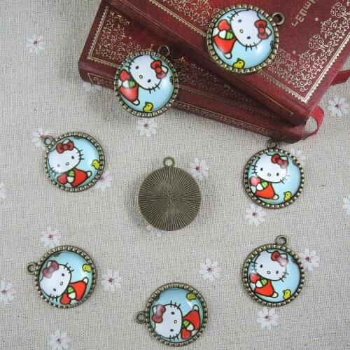 2pcs 30mm Animal Metal Alloy Pendants Antique Bronze Charms for Jewelry Making DIY Handmade Necklace Accessories ZN100