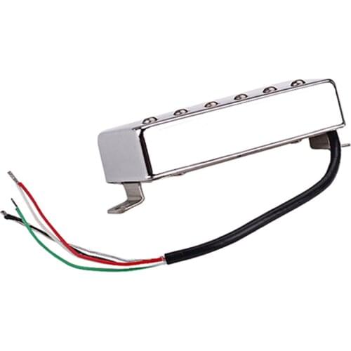 Zinc Alloy 4 Core PVC Cable Passive Humbucker Bridge & Neck Pickup Alnico 5 Electric Guitar DIY Part Accessories Replaces