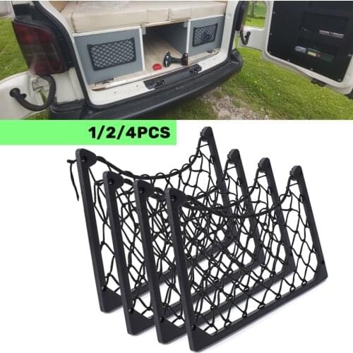 Large Elastic Net Storage Organizer Cargo Mesh Nets Magazine Holder Rack Car Caravan Motorhome Boat Camping Vehicle Accessories