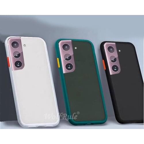 For Cover Samsung Galaxy S21 Case For Samsung S21 Translucent Matte TPU Cover For Samsung M51 A12 A51 A71 S20 S21 Ultra Fundas