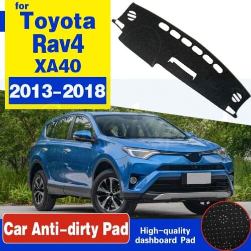 For Toyota Rav4 XA40 2013~2018 RAV 4 40 Anti-Slip Mat Dashboard Dash Cover Pad Sunshade Dashmat Accessories 2014 2015 2016 2017