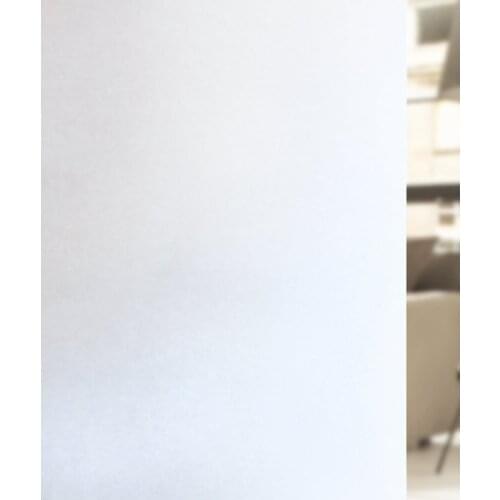 Matte White Frosted Window Film Static Cling Vinyl Self-Adhesive Drop-Shipping Home Decoration Pricacy Protection Glass Sticker