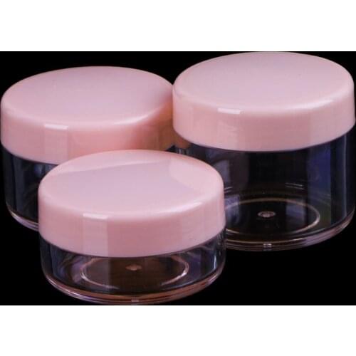 Mini Sample Bottle Cosmetic Makeup Jar Pot Face Cream Lip Balm Container Travel